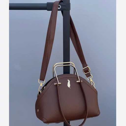 کیف دستی زنانه مدل فانتزی طرح نیم‌دایره