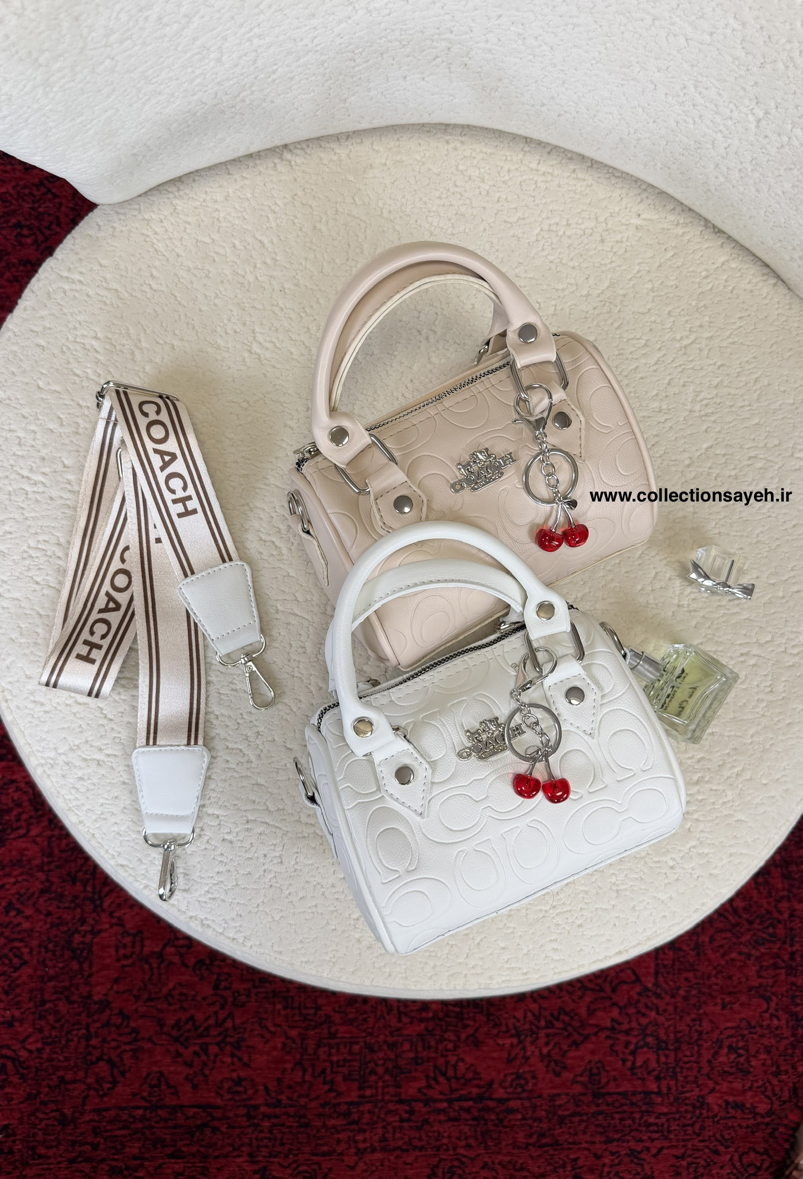 کیف دخترانه مدل زيما همراه چارم البالو